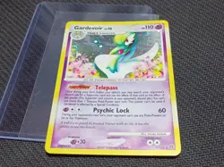 Gardevoir 7/132 Holo BLEED Error AND SWIRL! LP Rare Secret Wonders Pokemon Card - Image 2