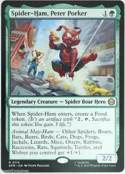 MTG: Spider-Man - Spider-Ham, Peter Porker - Normal - Image 1
