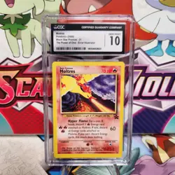 CGC 10 Moltres 21 Black Star Promo - Aoki Error - Pokemon TCG - SHIPS FAST - Image 1