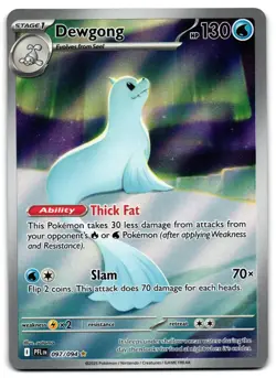 Dewgong 097/094 - 🌊 Phantasmal Flames Illustration Rare Pokemon TCG 🖤 - NM - Image 1