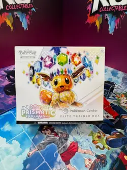 Prismatic Evolutions Pokemon Center Elite Trainer Box ETB Sealed - Image 1