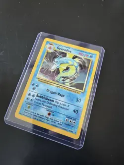 Gyarados Holo Rare 6/102 1999 Pokemon Base Set English WOTC HP - Image 4