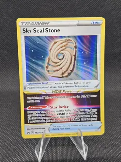 Pokemon - Sky Seal Stone - 143/159 - Crown Zenith - Holo Rare NM - Image 1