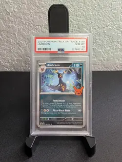 2024 Pokemon Trick or Trade Umbreon #130 PSA 10 Gem Mint - Image 1