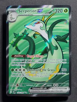 SERPERIOR EX 2025 POKEMON S&V BLACK BOLT ULTRA RARE 156/086 FREE SHIPPING - Image 1