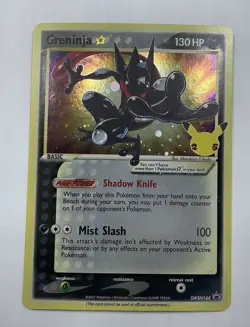 Pokemon Greninja Gold Star SWSH144 Promo - Image 1