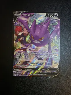 Crobat V TG20/TG30 Trainer Gallery - Lost Origin - Pokemon TCG - SHIPS FAST - Image 1