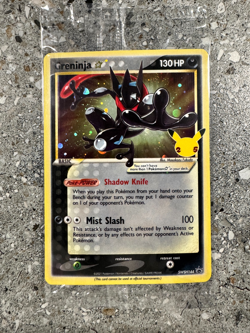 Pokemon TCG Cards Greninja Gold Star SWSH144 Black Star Promo Holo SEALED - Image 1