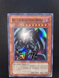 Red-Eyes Black Metal Dragon Unlimited Super Rare PP01-EN015 Premium Pack 1 - Image 4