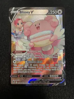 Blissey V TG22/TG30 Silver Tempest Trainer Gallery NM Ultra Rare Pokemon Card - Image 1