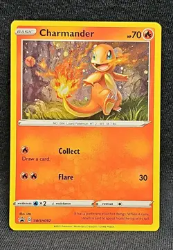 Charmander SWSH092 SWSH: Sword & Shield Promo Cards Holo - Image 1