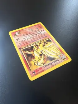 Blaine’s Ninetales 21/132 Gym Challenge Unlimited 2000 Pokemon Card Rare NM - Image 3