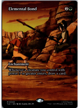 Elemental Bond (Borderless) M Avatar: The Last Airbender: Eternal-Legal 40 NM Ma - Image 1