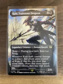 Kain, Traitorous Dragoon (Borderless) Final Fantasy Regular R0316 - Image 1