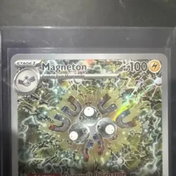 Pokemon: Magneton Scarlet and Violet Black Star Promo 159 - Image 2