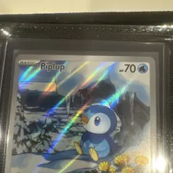 Piplup 098/094 - Phantasmal Flames - Illustration Rare - Pokemon TCG - Image 2