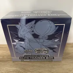 Chilling Reign Ice Rider Pokemon Center Exclusive Elite Trainer Box - Image 1