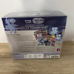 Chilling Reign Ice Rider Pokemon Center Exclusive Elite Trainer Box - Image 3