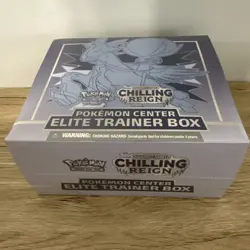 Chilling Reign Ice Rider Pokemon Center Exclusive Elite Trainer Box - Image 5