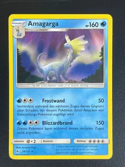 Amagarga 28/131 Grauen Der Lichtfinsternis Deutsch Exc Pokemon - Image 1