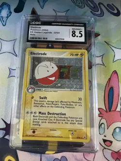 Pokemon CGC 8.5 Electrode 5/101 EX Hidden Legends Holo Rare 2004 - Image 1