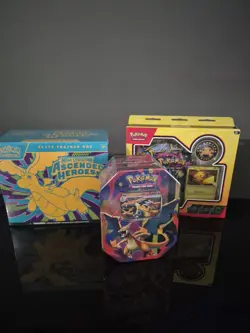Pokemon TCG: Ascended ETB, Pokemon Day Box, Charizard Tin - SHIPS TODAY - Image 1
