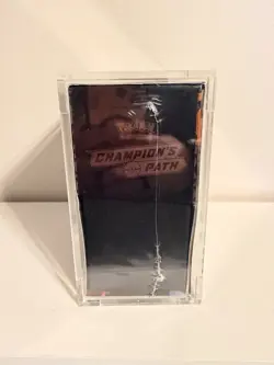 Pokemon Champion's Path ETB Factory Sealed w Acrylic Case - Image 4
