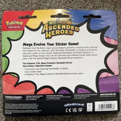 Pokemon TCG Ascended Heroes Tech Sticker Collection Gastly - Image 2