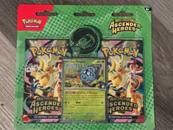 Pokemon TCG Ascended Heroes Erika's Tangela 2-Pack Blister |BRAND NEW SEALED - Image 1