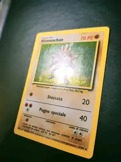 Pokemon Hitmonchan Holo Set Base 7/102 No Goldstar Shining - Image 3