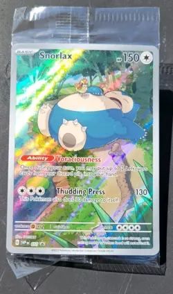 Snorlax 051 Black Star Promo Scarlet & Violet 151 ETB Promo SEALED - Image 1