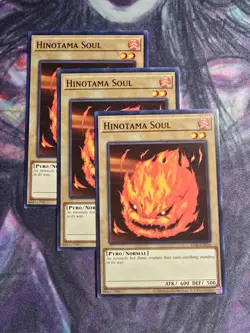 3X Hinotama Soul LOB-EN026 - Yugioh 25th Anniversary - NM - Image 1
