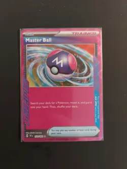Master Ball 153/162 Temporal Fates - Ace Spec Rare - Pokemon TCG NM/M - Image 3