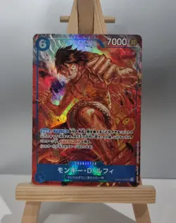 Monkey.D.Luffy (OP02-062) (V.2) Alt Art One Piece TCG Japanese - Image 1