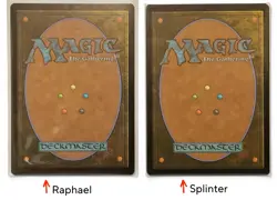 MTG Card Lot - TMC Raphael The Muscle M 0091 Pixel Surge Foil, Splinter, Promo - Image 3