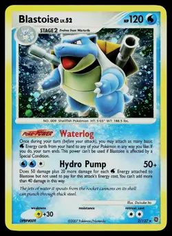 Pokemon Card - Blastoise Secret Wonders 2/132 Holo Rare - Image 1