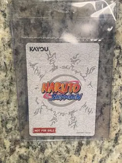 Naruto Shippuden - Naruto Uzumaki PSA Magazine Promo Card Sealed, New! - Image 2