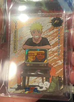 Naruto Shippuden - Naruto Uzumaki PSA Magazine Promo Card Sealed, New! - Image 3