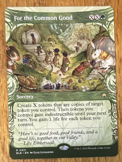MTG Bloomburrow, For the Common Good - Showcase - Image 1