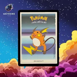 Carte Pokemon Dunkin Boomer #26 Raichu 2000 Nintendo - Image 1