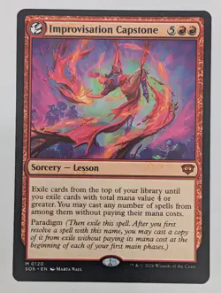(Normal) Improvisation Capstone (120) Secrets of Strixhaven Mtg NM - Image 1