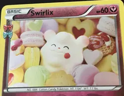 Swirlix Pokemon Card RC19/RC32 Rare Radiant Collection - Image 2