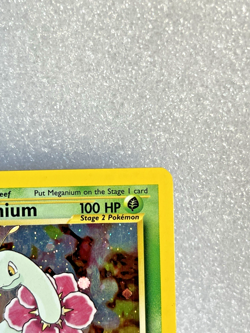 Meganium 1st Edition 10/111 Neo Genesis Holo Rare LP Pokemon TCG - Image 4