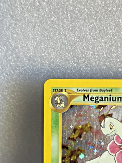 Meganium 1st Edition 10/111 Neo Genesis Holo Rare LP Pokemon TCG - Image 5