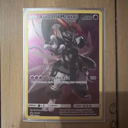 Pokemon Armored Mewtwo SM228 SM Promo Holo English TCG Card - Image 2