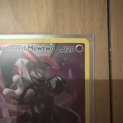 Pokemon Armored Mewtwo SM228 SM Promo Holo English TCG Card - Image 5