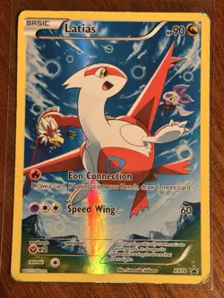 Pokemon TCG Latias XY78 Full Art Black Star Holo Promo XY Promo - Image 1
