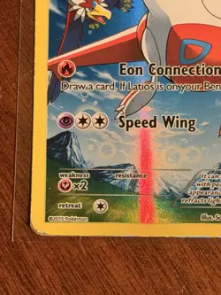 Pokemon TCG Latias XY78 Full Art Black Star Holo Promo XY Promo - Image 5
