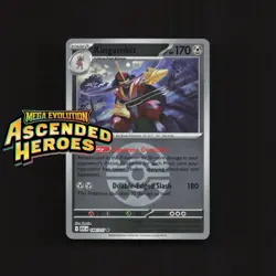 Pokemon TCG Kingambit 148/217 Ascended Heroes Quick Ball Reverse Holo NM - Image 1