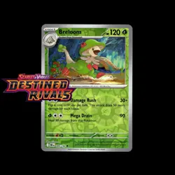 Pokemon TCG Breloom 006/182 | Destined Rivals | Reverse Holo | NM - Image 1